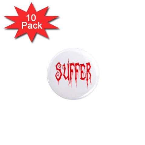 Suffer 1  Mini Magnet (10 pack)  from ArtsNow.com Front