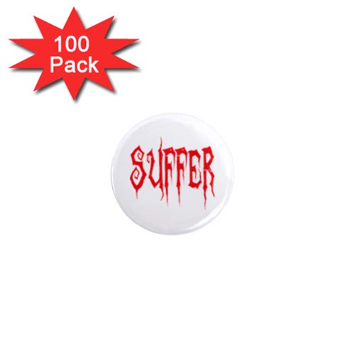 Suffer 1  Mini Magnet (100 pack)  from ArtsNow.com Front