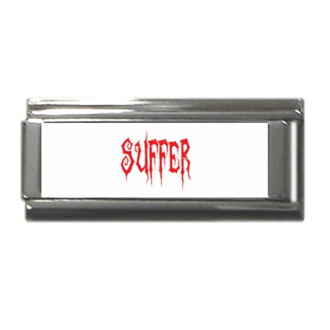 Suffer Superlink Italian Charm (9mm) from ArtsNow.com Front