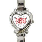 Suffer Heart Italian Charm Watch