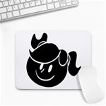 Dark Little Girl Small Mousepad