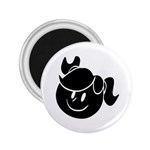 Dark Little Girl 2.25  Magnet