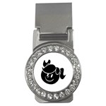 Dark Little Girl Money Clip (CZ)