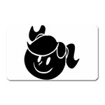 Dark Little Girl Magnet (Rectangular)