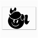 Dark Little Girl Postcard 4 x 6  (Pkg of 10)