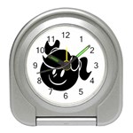 Dark Little Girl Travel Alarm Clock