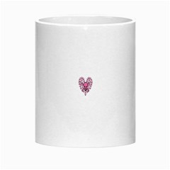 Pink Heart Shaped Skull Morph Mug from ArtsNow.com Center