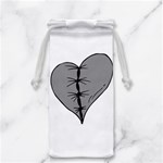 Sewn Up Dark Heart Jewelry Bag