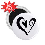 Heart Inside a Heart 2.25  Magnet (100 pack) 