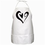 Heart Inside a Heart BBQ Apron