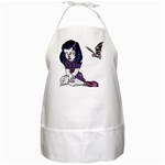 Goth Girl and Bat BBQ Apron