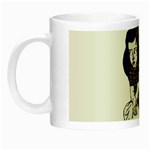 Goth Girl and Bat Night Luminous Mug