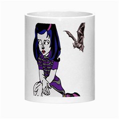 Goth Girl and Bat Morph Mug from ArtsNow.com Center