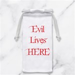 Evil Lives Here Jewelry Bag