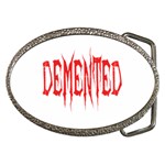 Demented Belt Buckle