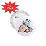 Dead Cartoons 1.75  Button (10 pack) 