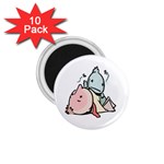 Dead Cartoons 1.75  Magnet (10 pack) 