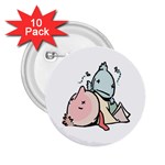 Dead Cartoons 2.25  Button (10 pack)