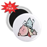 Dead Cartoons 2.25  Magnet (10 pack)