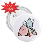 Dead Cartoons 2.25  Button (100 pack)