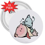 Dead Cartoons 3  Button (10 pack)