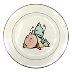 Dead Cartoons Porcelain Plate