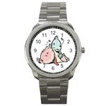 Dead Cartoons Sport Metal Watch