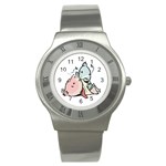 Dead Cartoons Stainless Steel Watch