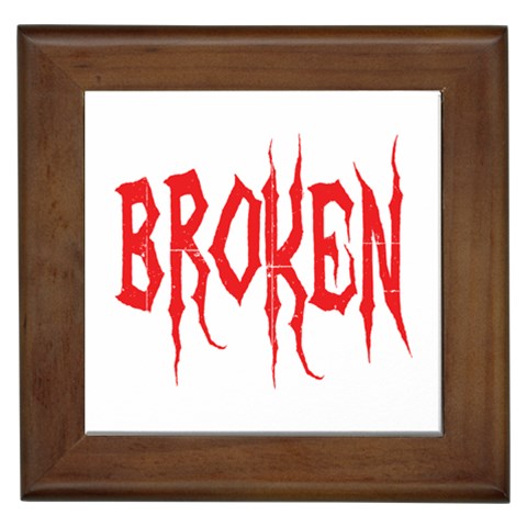 Broken Framed Tile from ArtsNow.com Front