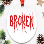 Broken Ornament (Oval)