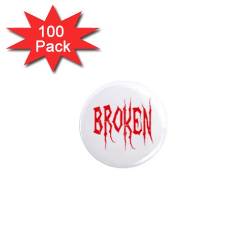 Broken 1  Mini Magnet (100 pack)  from ArtsNow.com Front