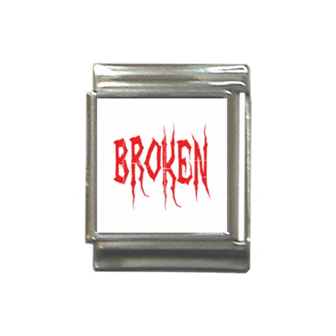 Broken Italian Charm (13mm) from ArtsNow.com Front