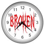 Broken Wall Clock (Silver)