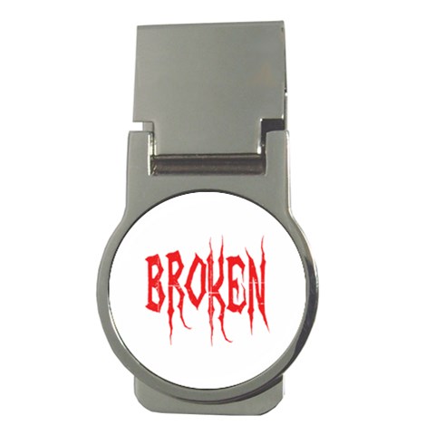 Broken Money Clip (Round) from ArtsNow.com Front