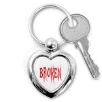 Broken Key Chain (Heart)