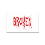 Broken Sticker (Rectangular)