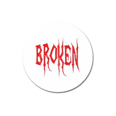 Broken Magnet 3  (Round) from ArtsNow.com Front