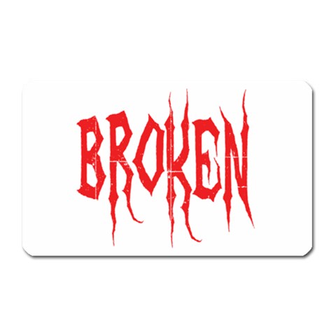 Broken Magnet (Rectangular) from ArtsNow.com Front