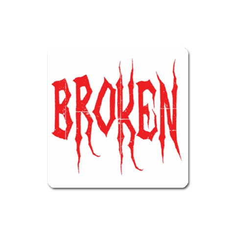 Broken Magnet (Square) from ArtsNow.com Front