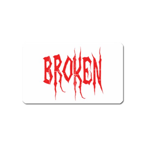 Broken Magnet (Name Card) from ArtsNow.com Front