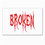 Broken Postcards 5  x 7  (Pkg of 10)