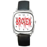 Broken Square Metal Watch