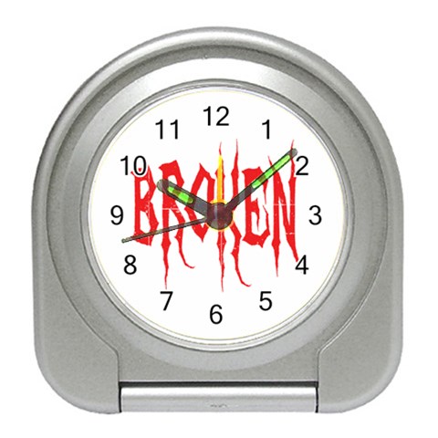 Broken Travel Alarm Clock from ArtsNow.com Front