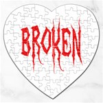 Broken Jigsaw Puzzle (Heart)