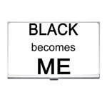 Black Becomes Me Business Card Holder