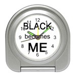 Black Becomes Me Travel Alarm Clock