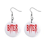 Biter 1  Button Earrings