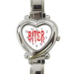 Biter Heart Italian Charm Watch