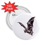 Vampire Bat 2.25  Button (100 pack)