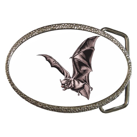 Vampire Bat Belt Buckle from ArtsNow.com Front